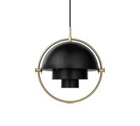 GUBI Multi-Lite Suspension Grande Laiton/Noir Mat