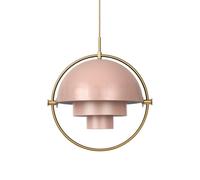Gubi Multi-Lite Suspension laiton/rose - ø32 cm
