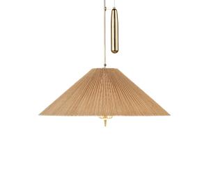 GUBI Plafonnier A1972 Ø60 cm Bambou-laiton