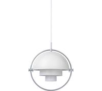 Gubi Suspension Multi-Lite - blanc - Ø 36 cm - chrome