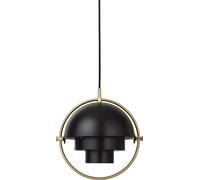 Gubi Suspension Multi-Lite - laiton - Ø 22,5 cm - noir