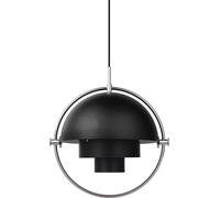 Gubi Suspension Multi-Lite - noir - Ø 36 cm - chrome