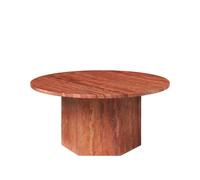 GUBI Table basse Epic Red. Ø80