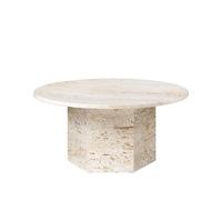 GUBI Table basse Epic White. Ø80