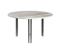 GUBI IOI Table Basse Ø70 Noir/ Beige