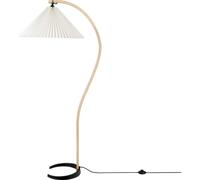 GUBI - Timberline Lampadaire White/Oak/Birch