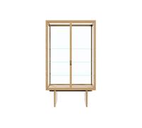 GUBI Vitrine Private verre. chêne lasuré clair