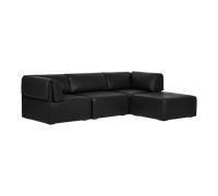 GUBI Wonder Canapé 3 Places avec Accoudoirs et Chaise Longue Brescia 0509