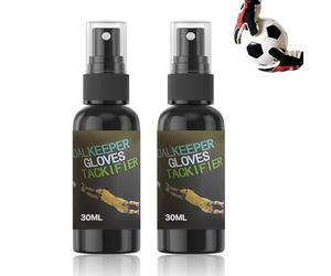 Gubuyi 30ml*2 Gants de Gardien Adhesive Spray, Spray Antidérapant