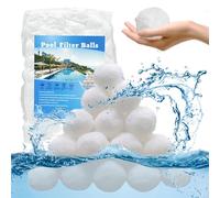 Gubuyi Balle Filtrante Piscine,Balles Filtrantes,700g Pool Filter Balls,éutilisables Balle Filtrante,Convient à Divers Systèmes De Filtration,Média Filtre à Fibres pour Piscine