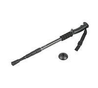 Gucagle Bâtons de randonnée bâton de Marche télescopique en Alliage d'aluminium avec Panier de Boue Absorption des Chocs pour Camping en Plein air randonnée Escalade (Straight Handle)