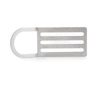 Gucagle Boucle d'anneau en D de plongée en Acier Inoxydable, Support de Ceinture de Poids Robuste et résistant à la pour Accessoires de plongée sous-Marine