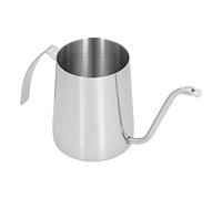 Gucagle Cafetière à col de cygne de 350 ml, bouilloire à bec Long en acier inoxydable, contrôle de versement précis pour la maison, le bureau, le Camping, filtre anti-goutte pour les