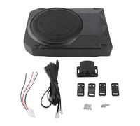 Gucagle Caisson de Basses Actif sous Le siège de Voiture 1200 W, Haut-Parleur de Graves, amplificateur Audio Universel, Haute Puissance, Faible Distorsion, Conception Ultra Fine pour