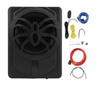 Gucagle Caisson de Basses de Voiture Mince sous Le siège, 10 Pouces, 800W, avec lumière d'ambiance LED, Excellente Performance de Dissipation Thermique (Bleue)