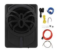 Gucagle Caisson de Basses de Voiture Mince sous Le siège, 10 Pouces, 800W, avec lumière d'ambiance LED, Excellente Performance de Dissipation Thermique (Colorée)