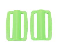 Gucagle Ceinture de plongée en Plastique et Acier, 2 pièces, Poids de plongée, Finition Plus Lisse, résistant à l'érosion, Boucle à dégagement Rapide pour la pêche sous-Marine (Verte)
