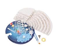 Gucagle Construire et peindre le système solaire interactif éducatif bricolage assemblage peinture système solaire pour enfants enfants jouet d'apprentissage créatif pour l'activité