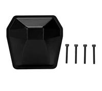 Gucagle Couvercle de différentiel d'essieu en Alliage d'aluminium pour Scx6 AXI05000 1/6 RC Crawler Car, Accessoire de Mise à Niveau Haute Performance, pièce de Rechange Durable pour (Noire)