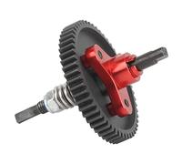 Gucagle Embrayage à Pantoufle Complet à engrenage Droit 54T, Ensemble d'embrayage différentiel en Acier et Aluminium pour Voitures Traxxas Slash 1/10 RC (Rouge)