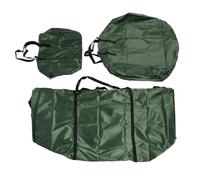 Gucagle Ensemble de Sacs de Rangement pour Arbres artificiels, Sacs de Rangement pour Arbres de Noël en Tissu Oxford imperméable de Grande capacité pour Arbre de Noël Artificiel de 7,5 (Verte)