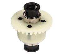 Gucagle Ensemble d'engrenages différentiels de Voiture RC, système de Transmission de Puissance Durable Haute Performance pour Voitures SCY 16101 16102 16103 16201 1/16 RC, fabriqué en PA