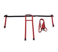 Gucagle Harnais de ski pour enfants réglable en toute sécurité avec protection contre les chutes et laisse de traction, conception professionnelle, contrôle de la vitesse, facile à (Rouge)