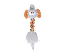 Gucagle Jouet à mâcher pour Animaux de Compagnie, résistant aux morsures, interactif, couinant, Durable, meulage des Dents, réduction de l'anxiété, Jouet à mâcher pour Chiens de Petite, (Éléphante)