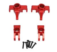 Gucagle Kit de Remplacement en Alliage d'aluminium pour Bloc de Direction Avant et Support de moyeu arrière, pièces de Mise à Niveau pour MJX 1/14 14209 14210 RC, Accessoires de modèle