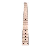 Gucagle Manche de Guitare électrique sans tête à 25 frettes, Manche de Guitare en Bois d'érable fabriqué avec précision pour Les guitaristes de Jazz Rock Metal, Convient aux Corps de