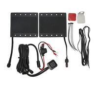 Gucagle Manchon de poignée chauffante électrique pour Moto, étanche, 5 Niveaux de température réglable, Housse de poignée chauffante pour motocyclistes par Temps Froid, Tissu PVC 12V