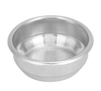 Gucagle Panier filtrant monocouche en acier inoxydable à double dose, accessoire professionnel pour machine à café, effet de filtrage parfait pour la maison, le bar, le café, matériau