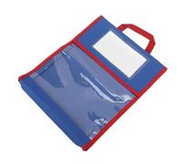 Gucagle Pochette pour Livres pour Enfants Sac de Lecture de Poche Transparent Portable pour Salle de Classe avec poignée Cousue pour Les devoirs Rangement de Fournitures Scolaires pour