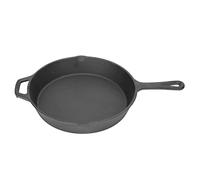 Gucagle Poêle en fonte antiadhésive allant au four, chauffage rapide et uniforme, large application pour la cuisson, la cuisson, le grillage, le fer, capacité de 1000 ml (31 cm de diamètre)