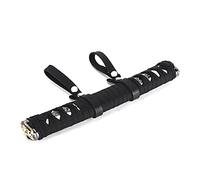 Gucagle Poignée d'appui intérieure de voiture Barre de traction universelle antidérapante pour appui-tête pour siège arrière Sécurité des passagers Confort Noir Bleu Noir Orange Noir (Tout noir)