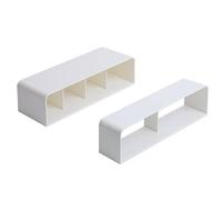 Gucagle Porte-Parapluie Mural, Support de Rangement pour Parapluie d'entrée détachable sans poinçon, Support sécurisé pour béquille de Parapluie Longue, matériau ABS