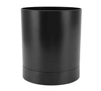 Gucagle Porte-ustensiles, panier à baguettes simple rotatif à 360 degrés, conteneur de rangement de vaisselle pour la cuisine à domicile, matériau PP durable de qualité alimentaire (Noire)