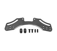 Gucagle RC Rear Shock Tower Aluminum Alloy Adjustable Stable Replacement Part for 3Racing D5 1/10 RC Car Black 110mm 4.3in