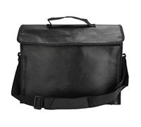 Gucagle Sac à Documents Ignifuge, étanche, résistant aux Hautes températures, Sac à bandoulière Simple pour Documents Importants, Bijoux, Ordinateur Portable, Noir 38x28x7,5 cm