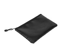 Gucagle Sac à Documents résistant au feu, Mallette étanche pour Passeport, Argent, Ordinateur Portable, Usage Domestique, matériau en Silicone Liquide, Noir 27x16cm 29x20cm (29 * 20CM)