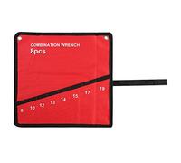 Gucagle Sac de Rangement Multi-Poches pour Outils enroulables, Organisateur de Sac de Rangement en Toile Durable, Porte-Outils pour clé, Pince, Tournevis, cliquets, Outils à Main (8 bouches)