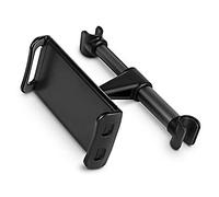 Gucagle Support d'appui-tête de Voiture Support de Tablette Rotatif à 360 degrés Support de siège arrière en Alliage d'aluminium Robuste mâchoire réglable 4,5 7,87 Pouces pour Enfants (Noire)