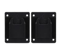 Gucagle Support de machine à outils électriques durable ABS + PC plaque de base montable au mur pour M18 18 V 20 V accessoire de perceuse électrique pièces de quincaillerie noir rouge (Noire)