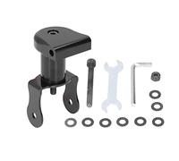 Gucagle Support Rotatif d'écran en Alliage, Support de Rotation réglable à 360 degrés pour Support de Moniteur de vélo d'exercice avec clé hexagonale, rondelle, vis, écrou, Manuel en