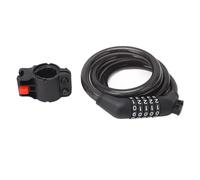 Gucagle Verrouillage par Mot de Passe pour vélo, Robuste, antivol, Portable, à Combinaison, pour vélos de Montagne, Acier ABS, matériau PVC, 12 mm d'épaisseur, 120 cm de Long