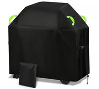 Gucass Housse Barbecue Exterieur, 420D Oxford Bache Barbecue Imperméable 120x60x120 cm, Housse de Protection Barbecue Gaz, Bâche de Protection BBQ Couverture de Gril Anti-Vent/UV/Poussière