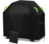 Gucass Housse Barbecue Exterieur, 420D Oxford Bache Barbecue Imperméable 145x60x120 cm, Housse de Protection Barbecue Gaz, Bâche de Protection BBQ Couverture de Gril Anti-Vent/UV/Poussière