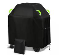 Gucass Housse Barbecue Exterieur, 420D Oxford Bache Barbecue Imperméable 90x70x110 cm, Housse de Protection Barbecue Gaz, Bâche de Protection BBQ Couverture de Gril Anti-Vent/UV/Poussière