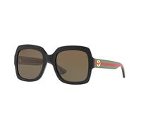 GUCCI EYEWEAR Lunettes de soleil pour femmes GG0036SN 002 Acetato Shiny Black