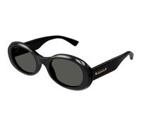 Gucci Femme GG1587S 001 Lunettes de soleil Acétate Noir Gris Ronde